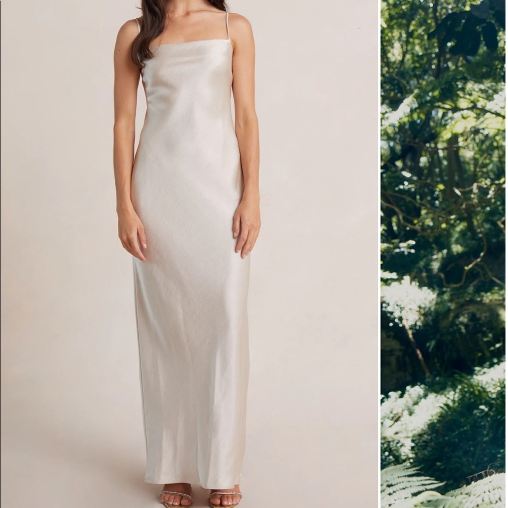 Bec & Bridge The Dreamer Dress in Sand